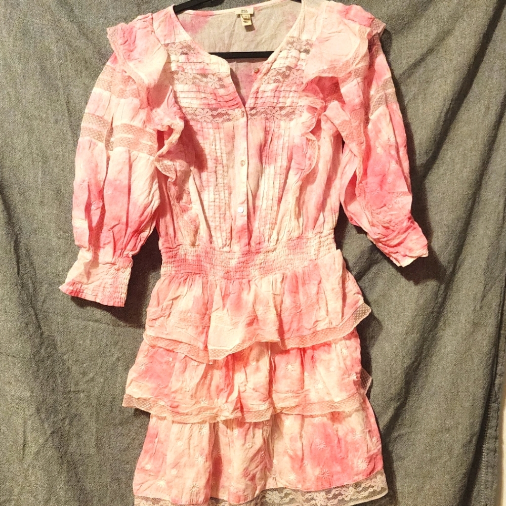 River island cotton dres size L